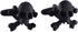 Skull Cufflinks Black Skull And Cross Bones Cuff Links In Box (A)...