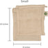 Reusable Organic Cotton Mesh Produce Bags - 100% Cotton, Durable, Double Stitched, Washable with Tare Weight & Drawstring - Mesh Bags for Grocery ...