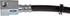 Dorman H38636 Rear Center Brake Hydraulic Hose Compatible with Select Dodge Models, Black...