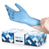 Hand-E Touch Blue Nitrile Disposable Gloves Large 100 Count - Latex Free Medical Exam Gloves, Powder Free Food Safe Cooking Gloves...
