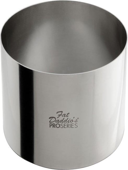 Fat Daddio's Stainless Steel Round Cake & Pastry Ring, 4 x 3 Inch...