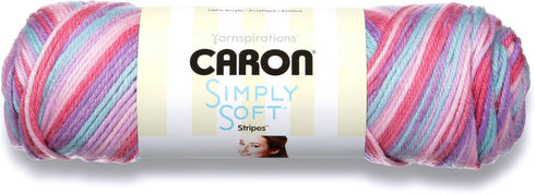Caron Simply Soft Yarn (4) Medium Worsted Gauge 100% Acrylic - 5oz - Times Square - Machine Wash & Dry...