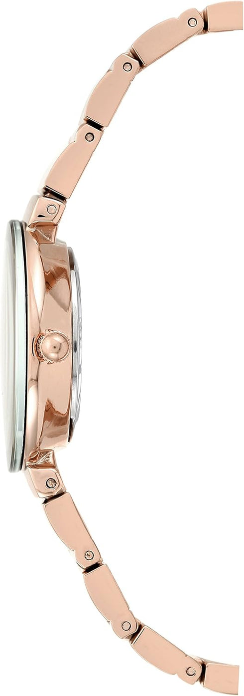 Anne Klein Women's Genuine Diamond Dial Bracelet Watch...
