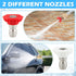 High Pressure Power Washer Wand, Garden Hose Pressure Washer with Jet Nozzle, Jet nozzle High Pressure Hose Nozzle for Car Washing Garden Includes...