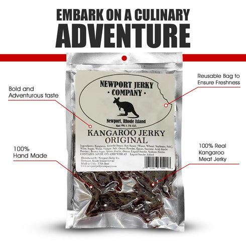 Newport Jerky Company Kangaroo Jerky...