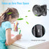HONYIN 720° Rotation Small Desk & Clip on Fan with Sturdy Clamp, 3 Speeds, Quiet Little Personal Cooling Fan by USB Plug In, for Bedroom Office De...