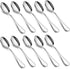 10-piece Demitasse Espresso Spoons, 4.5 Inches Stainless Steel Mini Coffee Spoons...