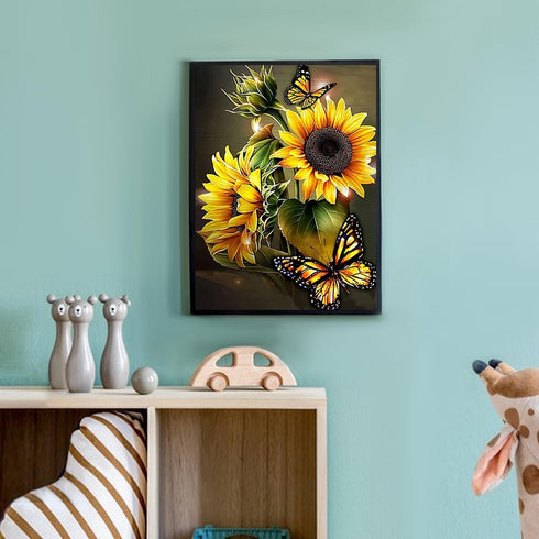 DKHDBD Diamond Painting Kits for Adults, 12x16 Inch DIY Paint by Numbers for Adults Beginner, DIY Full Drill Diamond Dots Paintings Picture Arts C...