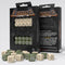 Fortress Compact D6: Beige & Olive by Q-Workshop, Dice for RPG Board Games, for 1+ Players and Ages 14+...