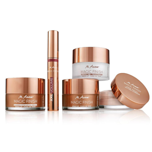 M. Asam MAGIC FINISH Supercharge Serum Foundation Rose Fair (1.01 Fl Oz) - Moisturizing Make Up & Firming Face Serum In One, Anti-aging CC Cream W...