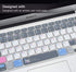 CaseBuy MAC OS Shortcut Keyboard Cover for Old MacBook Air 13 inch A1466 A1369 2010-2017 & MacBook Pro 13 & 15 A1502 A1425 A1278 A1398 A1286 2015 ...