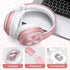 Wireless Bluetooth Headphones Over Ear, 80H Playtime, 3EQ Sound Modes, HiFi Stereo Headphones with Deep Bass, Foldable Bluetooth 5.3 Headphones fo...
