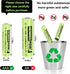 Henreepow AAA Rechargeable Battery, 1.2v Ni-MH Solar Batteries, Low Self-Discharge, Pre-Charged Triple A Battery for Solar Pathway Lights, Outdoor...