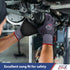 Safety Work Gloves Micro-Foam Nitrile Coated-6 Paris, Seamless Knit Touchscreen Nylon Gloves, with Black Nitrile Grip, for Warehouse, Home Improve...