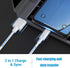 Replacement Charging Charger Power Supply Cable Short Lightning Cords Compatible with iPhone/Airpods Earphone/Wireless in-Ear Headphone Earphone a...