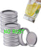 Canning Lids and Rings Regular Mouth Suitable for Ball or Kerr Jars,Small Mouth Mason Jar Lids and Bands Set of 12...