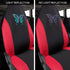 Outlet Red 3D Air Mesh Front Seat Covers,Reflective Colorful Butterfly Bucket Seat Covers,Airbag Compatible,High Back Seat Covers for Women Girl,U...