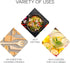 Modgy Silicone Trivets for Hot Dishes, Pots, Pans Decorative for Kitchen Counter-Tops Heat Resistant Pad Utensil Rest Mat Coaster, Kapow...
