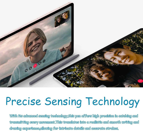 Tab S9 FE S Pen for Samsung Galaxy Tab S9 FE Stylus Pen/ S9 FE+ Pen / S9 /S9 FE Plus/ S9+ S Pen with Nibs Replacement Stylus,WithoutBluetooth(Grey...