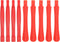 MECCANIXITY 10pcs Plastic Spudger Crowbar Professional Pry Bar Opening Repair Tools for Cellphone Mobile Phone Tablet Laptop PC, Red...