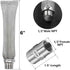 6-inch Bazooka Screen Boil Screen(1/2" NPT) with Pipe Fitting(1/2"x 1/2" Female NPT),Reusable Stainless Steel 304 Beer Filter Tube,Mash and Tun Bo...