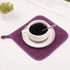 100% Cotton Kitchen Everyday Basic Terry Pot Holder Heat Resistant Coaster Potholder for Cooking and Baking Set of 5 Grape...