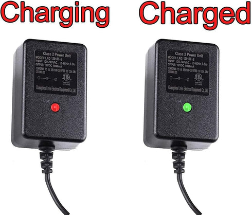 12 Volt Battery Charger for All Power Wheels 12-Volt Ride-on Toys, for Fisher-Price Using The Gray Battery or The Orange Top Battery...