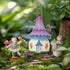 Fairy Garden House Mini Garden - Resin Cute Fairy Garden House Garden Decor for Outside Outdoor Garden Decorations Yard Decorations Outdoor 3.25 *...