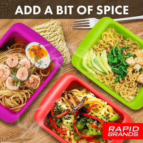 Rapid Ramen Cooker | Microwavable Cookware for Instant Ramen | BPA Free and Dishwasher Safe | Perfect for Dorm, Small Kitchen or Office | Teal...