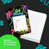 Desert Cactus Neon Happy Birthday Invitations Invite Cards (10 Count) With Envelopes Boys Girls Kids Party (10ct)...