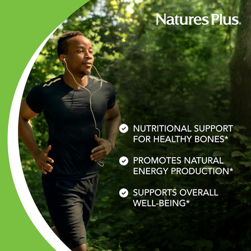NaturesPlus Cal/Mag/VIT D3 with Vitamin K2-60 Chewable Tablets - Chocolate Flavor - Calcium, Magnesium, Vitamin D3 & K2 Bone Health Support Supple...