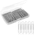 Large Paper Clips, 100 Pcs Paper Clips 2 inch, Jumbo Paper Clips, Silver Stainless Paperclips, Clips Office Supplies, Big Smooth Paper Clips for P...