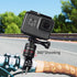 ChromLives Bike Mount for Gopro, Camera Handlebar Mount with 360 Degree Rotation, Aluminum Bike Camera Mount for Mountain Bicycle/Motorcycle for G...