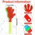 4Pcs Hand Clappers,Plastic Clappers Noisemakers 9inch Hand Clappers Colorful Noisemakers Clappers Noise Makers Party Favors Noise Makers for Sport...