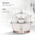 Chefman Electric Egg Cooker Boiler, Rapid Poacher, Food & Vegetable Steamer, Quickly Makes Up To 6, Hard, Medium or Soft Boiled, Poaching/Omelet T...
