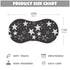 Muslin Baby Burp Cloths, Star Black and White Muslin Baby Bibs Rags Comfy Soft Absorbent in for Newborn Boys and Girls 1 Piece 22 x 11 Inch...