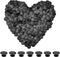 250Pcs Buckle Plastic Button Accessories Charm Backs Shoe Charm Buttons Round Buttons for Wristband Charms Backs Factory DIY Ornaments...