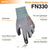 DEX FIT Nitrile Work Gloves FN330, 1 Pair, 3D-Comfort Stretchy Fit, Firm Grip, Thin & Lightweight, Touch-Screen Compatible, Durable, Breathable & ...