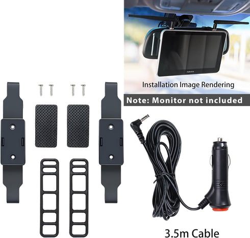 Haloview RVMB02 Mirror Mount BT7/BT6 Touch Monitor Rearview System...