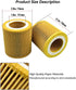 Oil Filter Element Fit for BMW 228i 320i 328i 428i 528i X1 X4 Z6 F20 F21 F30 F31 Some Models, Replace HU816Z 11427953125 11427640862, with O-ring ...