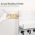 Key Holder for Wall: Easy Installation Mail Organizer Wall Mount Hanging Key Rack for Kitchen and Entryway Decor with 5 Sturdy Key Hooks (White)...