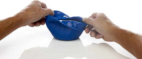 humangear Flexibowl | Convertible Camping Bowl | On the Go | Packable & Easy to Clean, Red...