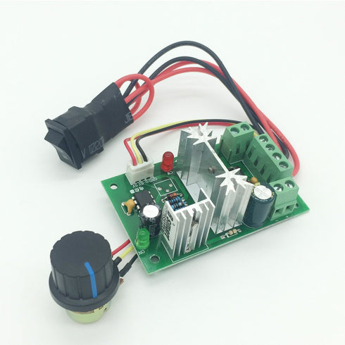 CCM6N DC PWM Motor Speed Controller 6V-30V Variable Speed Drive 6A Positive Inversion Mini Switch Controller (Speed Controller)...