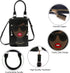 KUANG! Women Novelty Lady Face Shoulder Bags Funky PU Leather Top Handle Satchel Handbags Clutch Purse for Women...