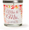 Miss to Mrs. Luxury Scented Soy Candle - Engagement Candle, Wedding Day Candle, Bridal Shower Gift, Engaged, Congrats, Unique Bride Gift for The B...