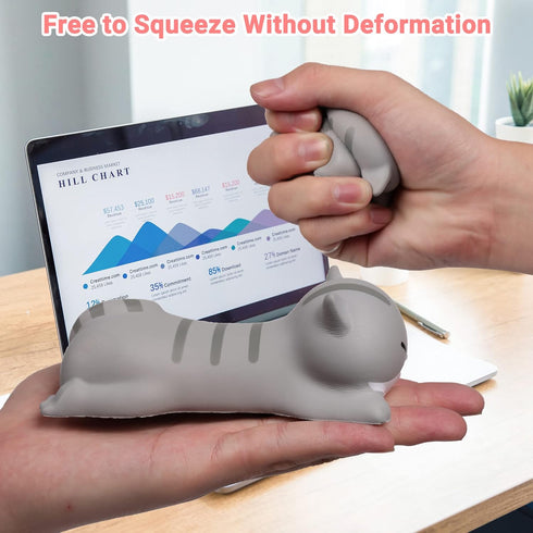 Small Cute Cartoon Mouse Pad, Mouse Pad with Ergonomic Wrist Rest Support, Office Decompress, Comfortable Mouse Pad for PC, Computer, Laptop...