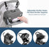 TRENDPLAY Small Diaper Bag Stroller Bag Diaper Organizer Caddy for Diapers with Insulated Pocket, Stroller Straps and Adjustable Shoulder Strap,Un...