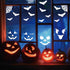Pumpkin Stencils for Painting Large Halloween Pumpkin Face Stencils for Craft Pumpkins Paint Stencils for Wood Door Hanger Wall Holiday (12 Face 1...