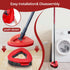 Scrub Brush, 2 Pcs Spin Mop Scrub Brush Head Compatible EasyWring 1-Tank System, Hard Bristle Cleaning Brush for Bathroom, Kitchen, Tub and Tile (...