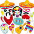 Fiesta Photo Booth Props by PartyGraphix - Mexican Decor Perfect for Fiesta Party Decorations...